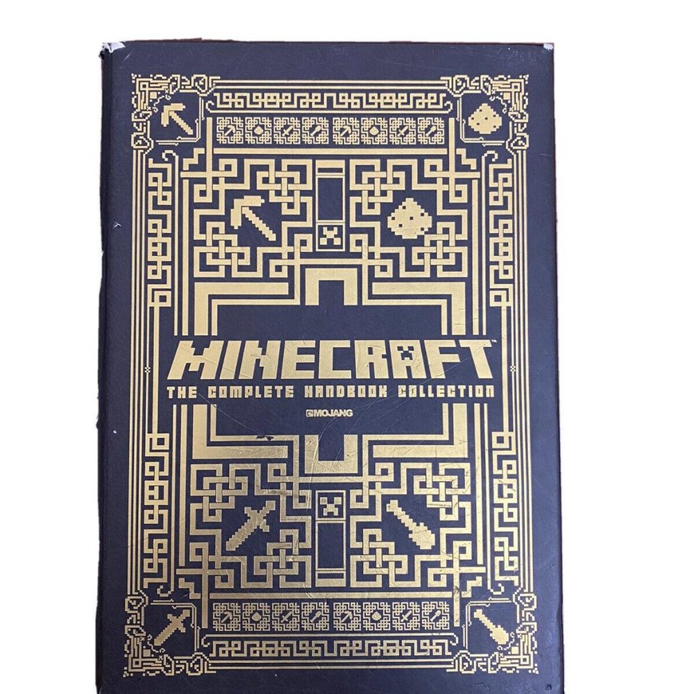 Minecraft The Complete Handbook Collection - 4 Hardcover Book Set by Mojang